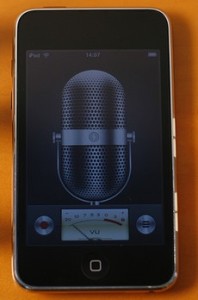voice recorder smartphone app image